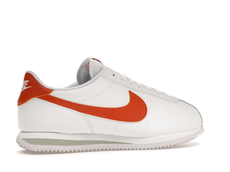 Nike Cortez White Campfire Orange