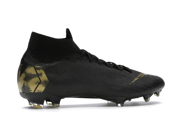 Nike Mercurial Superfly 6 Elite FG Black Metallic Gold