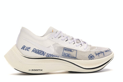 Nike ZoomX Vaporfly Next% Blue Ribbon Sports White