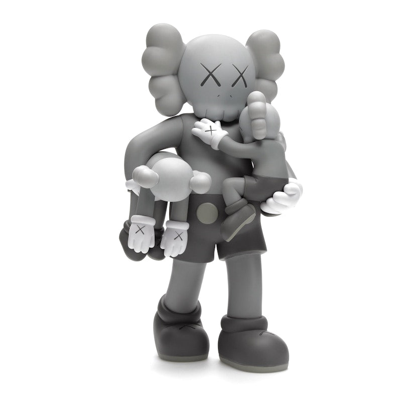 KAWS Clean Slate Vinyl Figure Grey