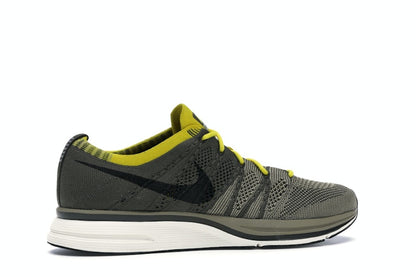 Nike Flyknit Trainer Cargo Khaki Bright Citron
