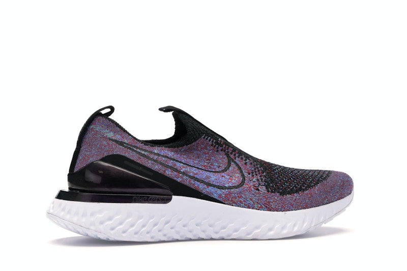 Nike Epic Phantom React Flyknit Black University Red Hyper Jade (Women's)