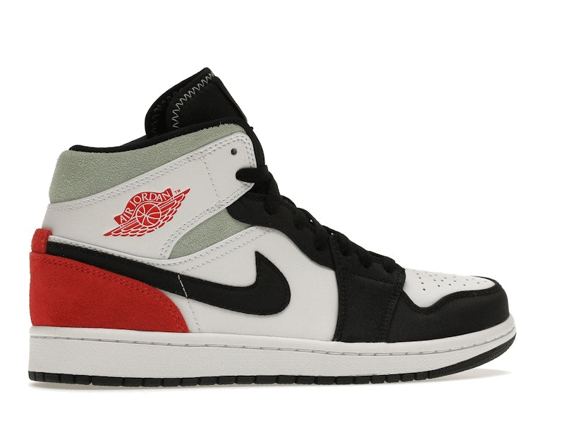 Jordan 1 Mid SE Red Black Toe