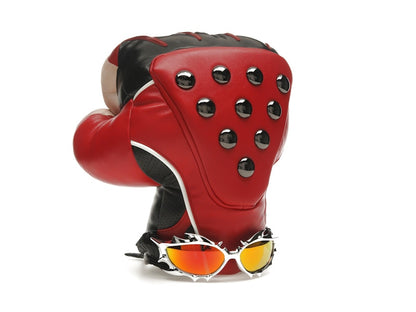 Gentle Monster x Tekken 8 Inferno CS1 Sunglasses Silver Red
