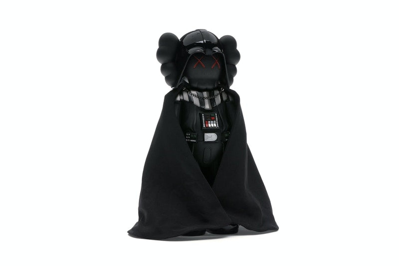 KAWS Star Wars Darth Vader Companion with Cape Vinyl Figure Black