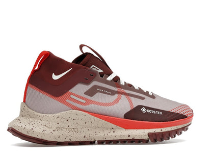 Nike React Pegasus Trail 4 Gore-Tex Diffused Taupe Dark Pony Sail Picante Red (Women's)