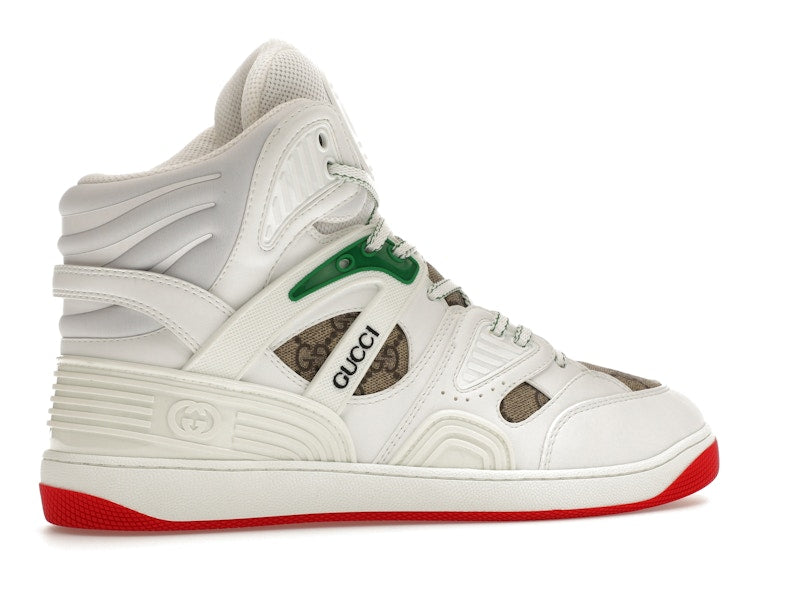 Gucci Basket White Demetra Red