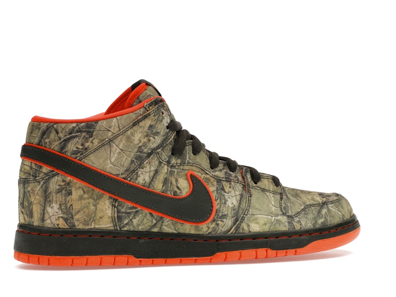 Nike SB Dunk Mid Real Tree Camo