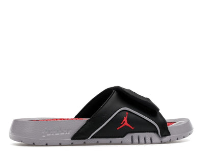 Jordan Hydro 4 Retro Black Cement Grey Fire Red (GS)