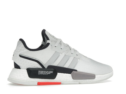 adidas NMD G1 Crystal White Grey Solar Red