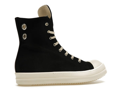 Rick Owens DRKSHDW High Top Black Milk