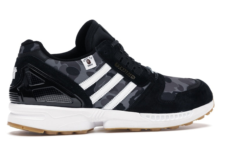 adidas ZX 8000 Bape Undefeated Black