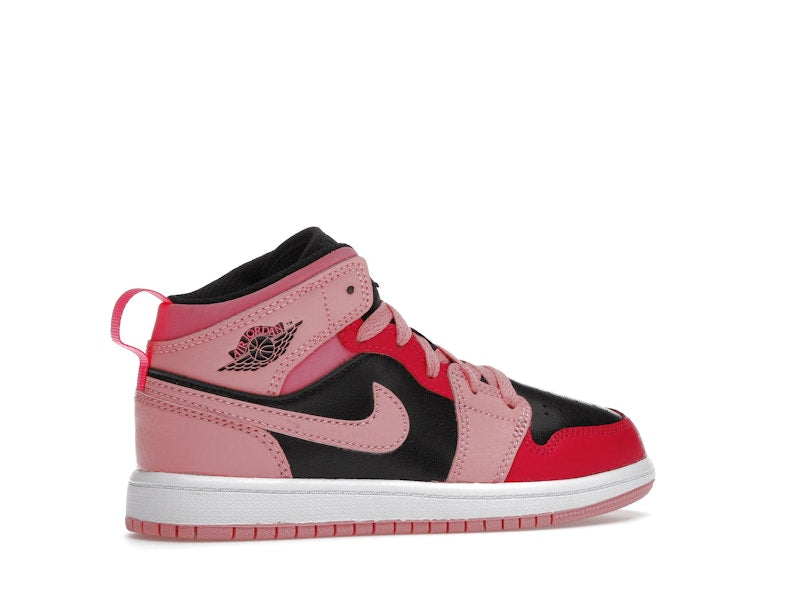 Jordan 1 Mid Coral Chalk (PS)