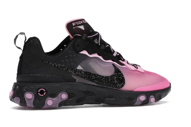 Nike React Element 87 Sneakerroom Breast Cancer Awareness Swarovski
