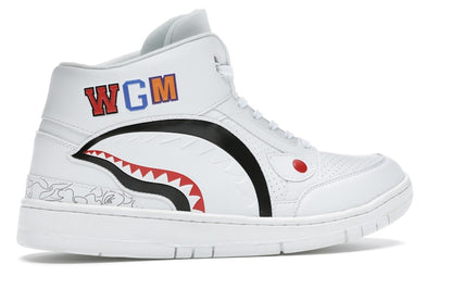 A Bathing Ape Cloud Sta Shark White