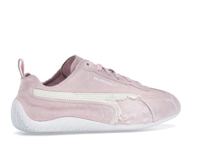 Balenciaga x Puma Speedcat Suede Distressed Pink White