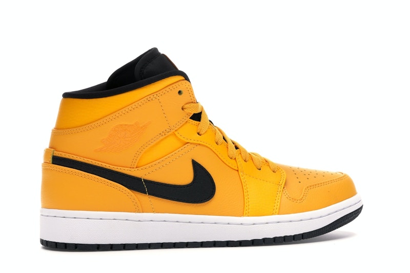 Jordan 1 Mid University Gold Black