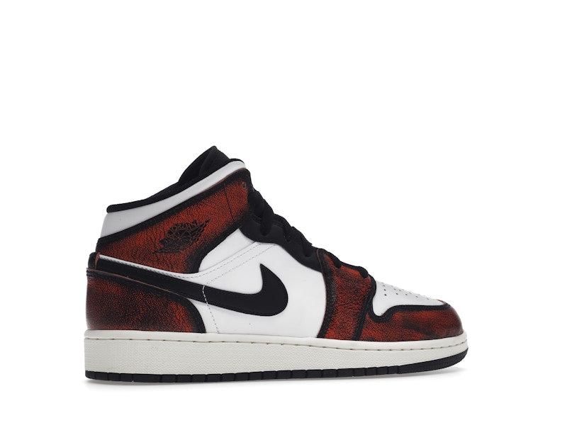 Jordan 1 Mid Wear-Away Chicago (GS)