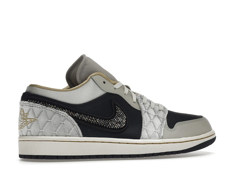 Jordan 1 Low Beaded Swoosh