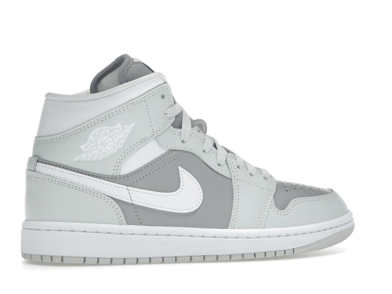 Jordan 1 Mid Photon Dust Atmosphere Grey (Women's)