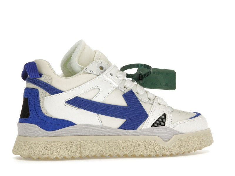 OFF-WHITE Sponge Mid Top White Blue