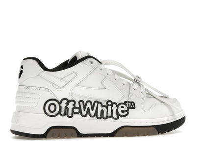 OFF-WHITE Out Of Office OOO Low Tops "Off-White" White Black