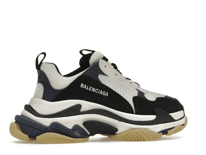 Balenciaga Triple S White Navy Black