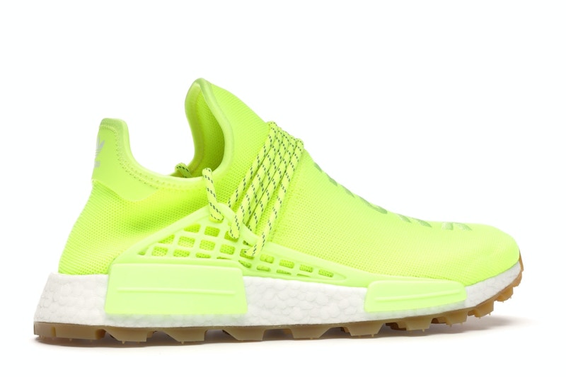 adidas NMD Hu Trail Pharrell Now Is Her Time Solar Yellow