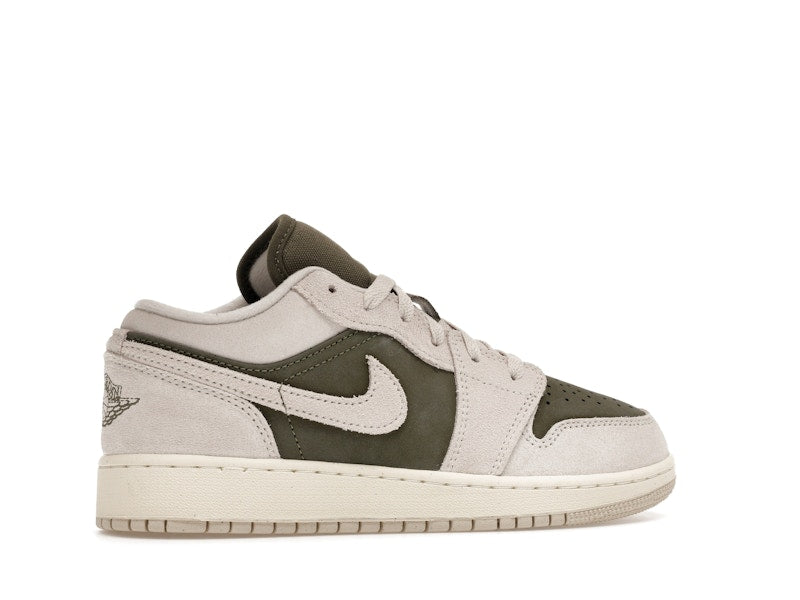 Jordan 1 Low SE Medium Olive Sail (GS)