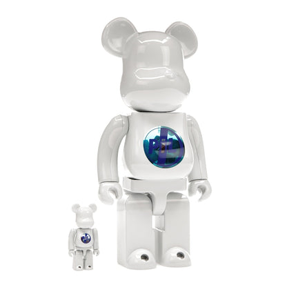 Bearbrick PiL 100% & 400% Set Chrome Ver.