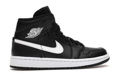 Jordan 1 Mid Black White (Women's)
