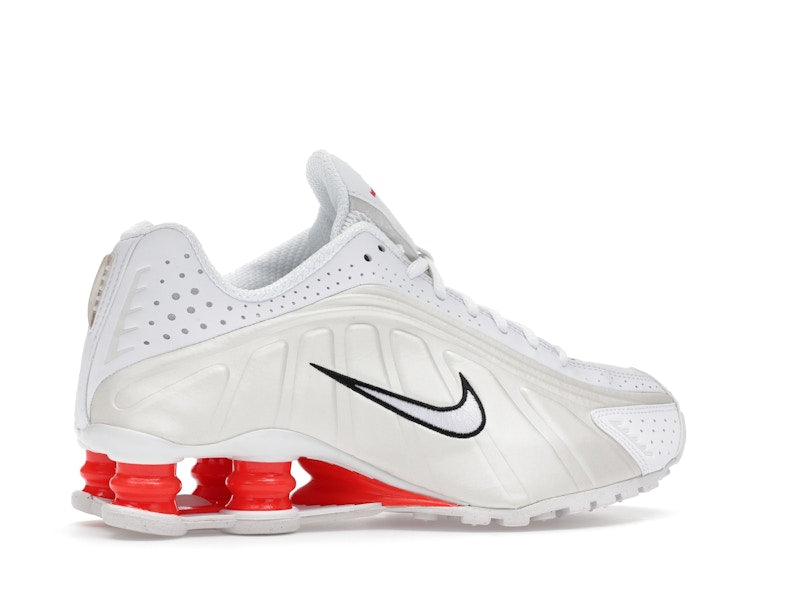 Nike Shox R4 White Phantom Picante Red (Women's)