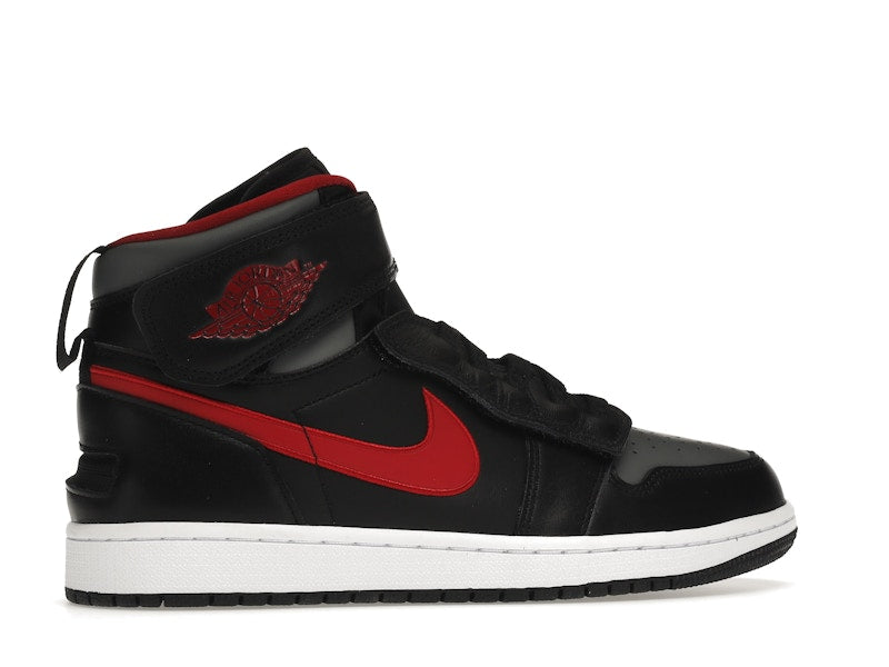Jordan 1 High FlyEase Black Gym Red Smoke Grey
