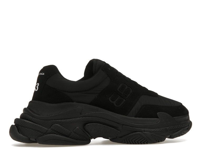 Balenciaga Triple S Nylon Black