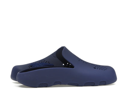 Burberry Stingray Perforated Slides Blue