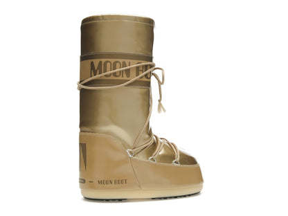 Moon Boot Icon Vinile Boot Metallic Gold