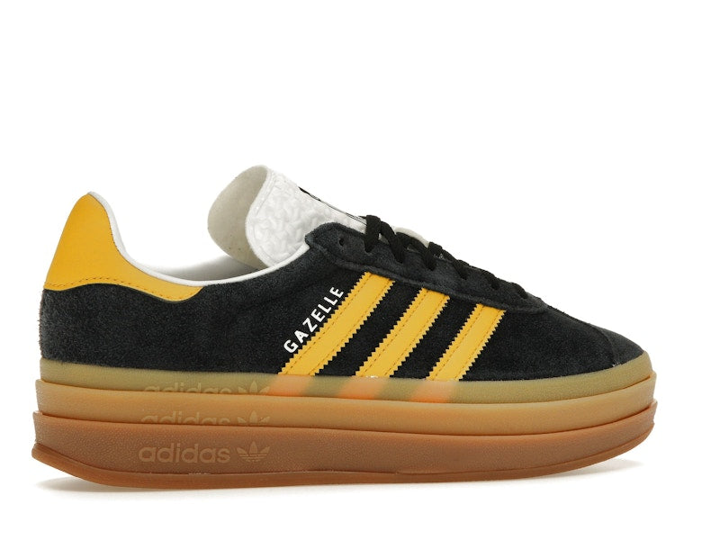 adidas Gazelle Bold Black Bold Gold (Women's)