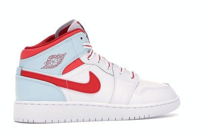 Jordan 1 Mid White Topaz Mist (GS)