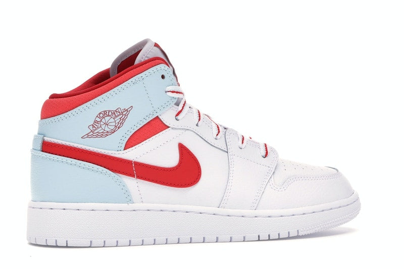 Jordan 1 Mid White Topaz Mist (GS)