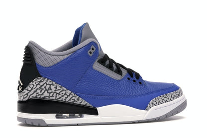 Jordan 3 Retro Varsity Royal Cement