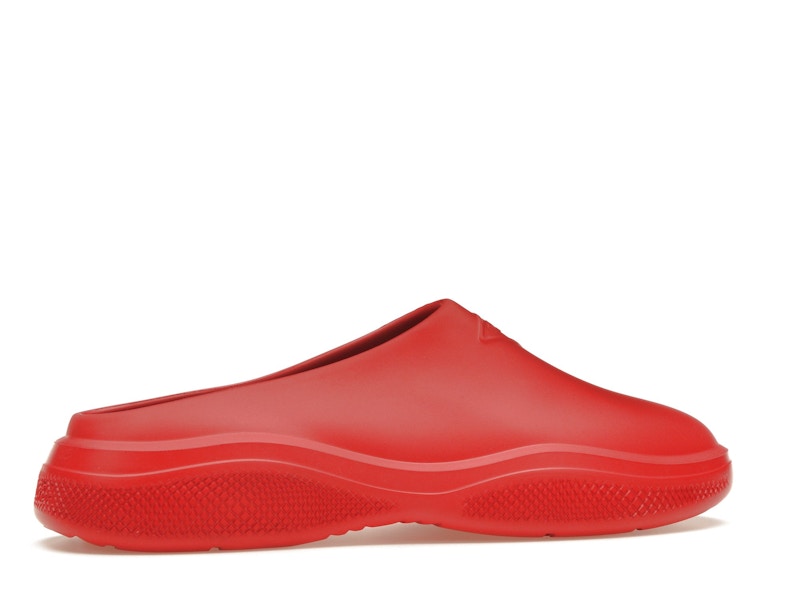 Prada Foam Rubber Mule Red
