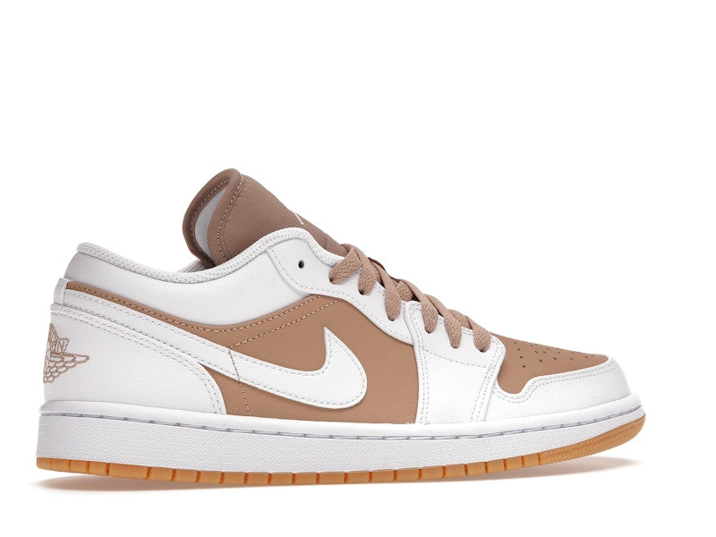 Jordan 1 Low Gum White