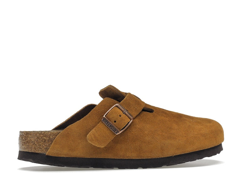 Birkenstock Boston Soft Footbed Suede Mink
