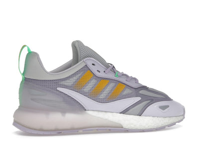 adidas ZX 2K Boost 2.0 Purple Tint Semi Solar Gold Matte Silver (Women's)
