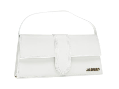 Jacquemus Le Bambino Long Shoulder Bag White