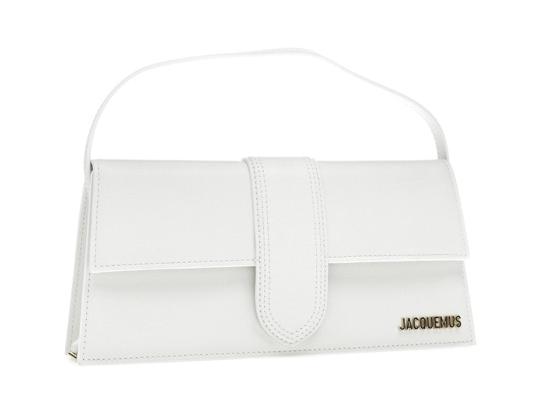 Jacquemus Le Bambino Long Shoulder Bag White