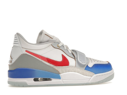 Jordan Legacy 312 Low White Game Royal University Red