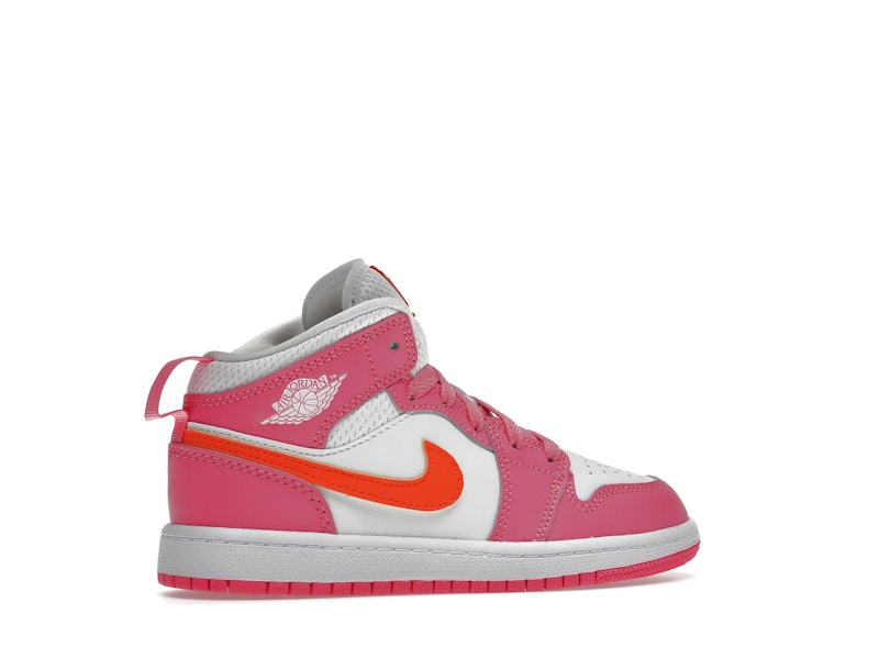 Jordan 1 Mid Pinksicle Safety Orange (PS)