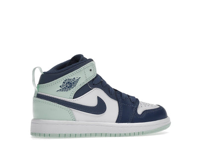 Jordan 1 Mid Mystic Navy Mint Foam (PS)