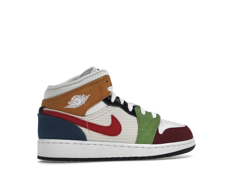 Jordan 1 Mid SE Messy Room (GS)